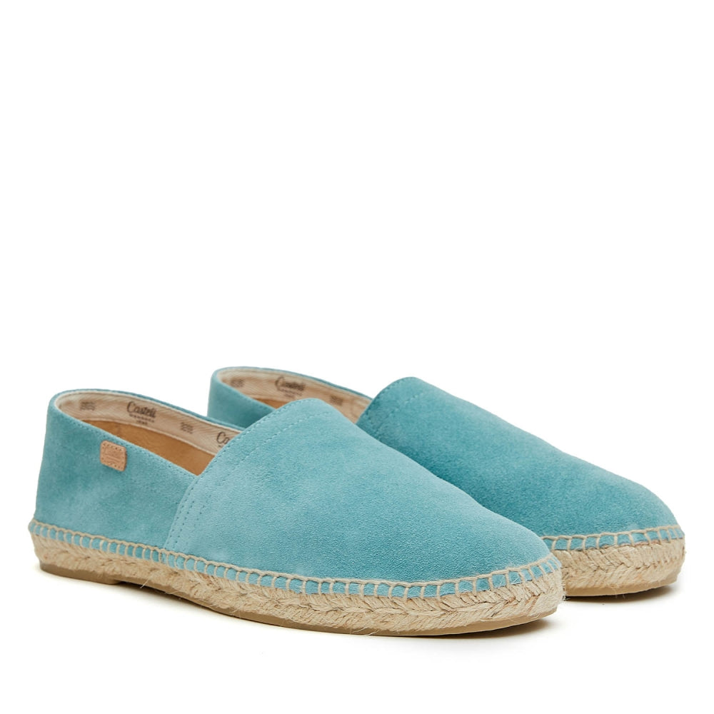 Castell PALM BEACH FOR MEN Espadrille Alpargatas Slip on Flats - Finest Leather Soft Padded Insole