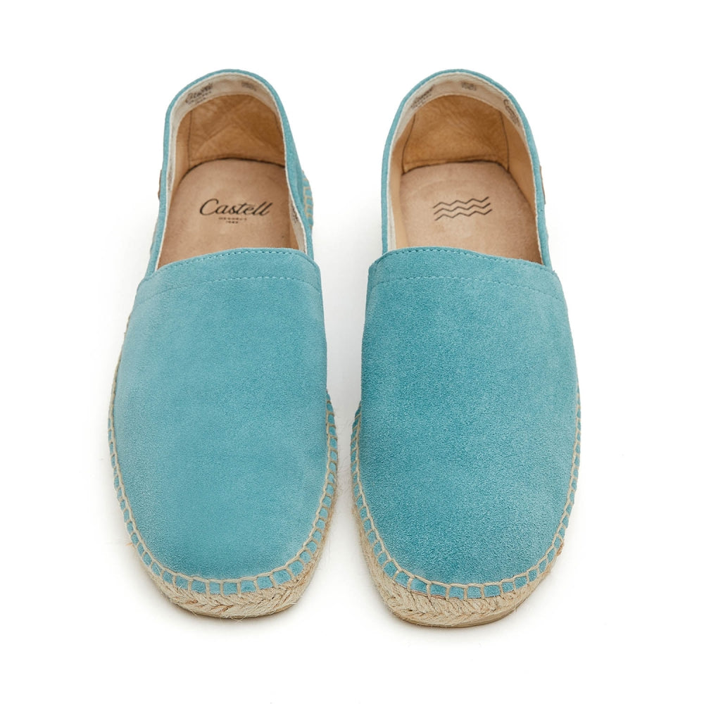 Castell PALM BEACH FOR MEN Espadrille Alpargatas Slip on Flats - Finest Leather Soft Padded Insole