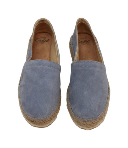 Castell PALM BEACH FOR MEN Espadrille Alpargatas Slip on Flats - Finest Leather Soft Padded Insole