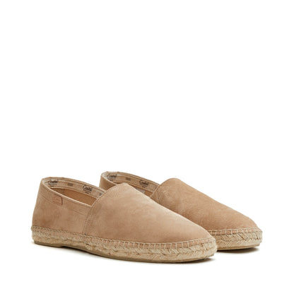 Castell PALM BEACH FOR MEN Espadrille Alpargatas Slip on Flats - Finest Leather Soft Padded Insole