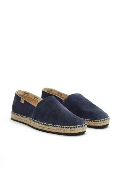 Castell PALM BEACH FOR MEN Espadrille Alpargatas Slip on Flats - Finest Leather Soft Padded Insole